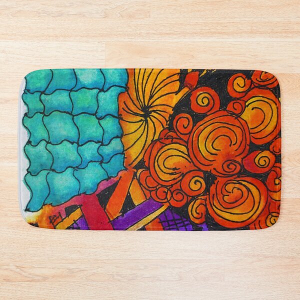 Item preview, Colorburst Zentangle: Spirals, Scales & Radiant Lines designed and sold by LuxuryApparels.
