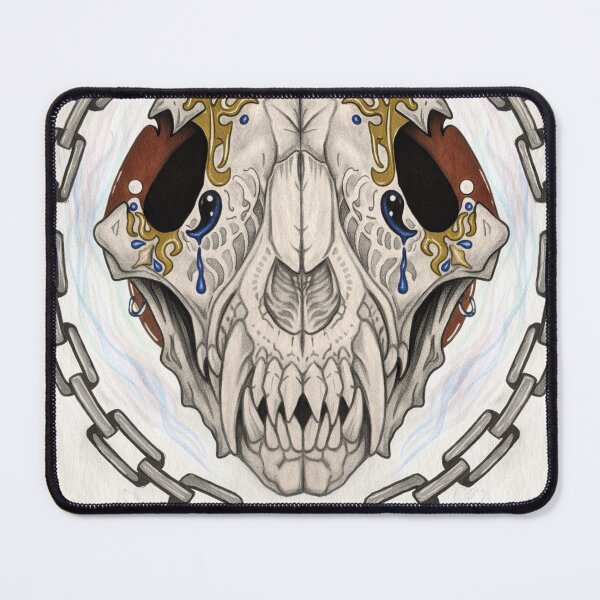 Item preview, Lock and Skull designed and sold by LightningSpeaking.