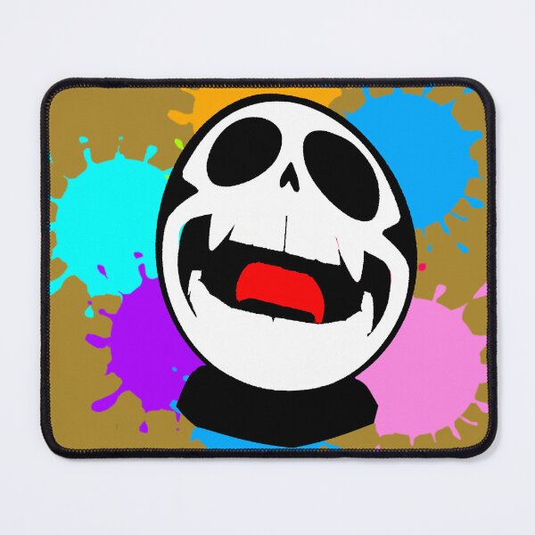Item preview, Colorful Laughing Skull Illustration Psychedelic Art designed and sold by AstronautMerch.