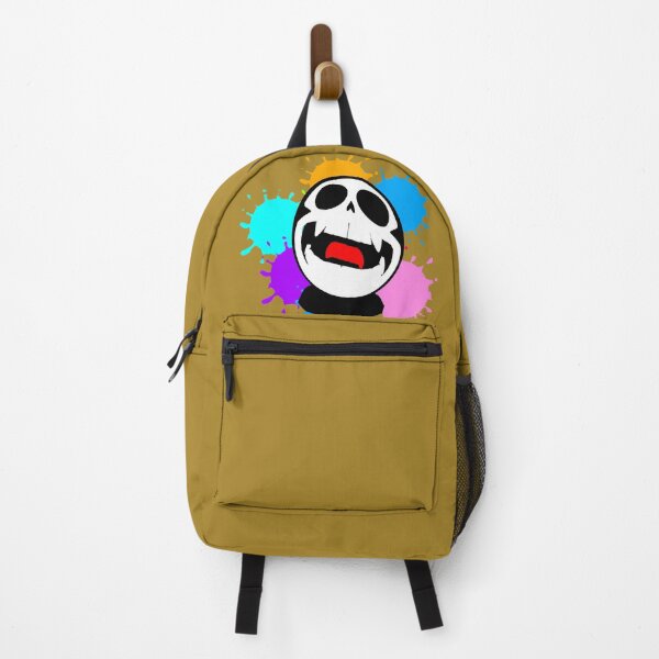 Item preview, Colorful Laughing Skull Illustration Psychedelic Art designed and sold by AstronautMerch.