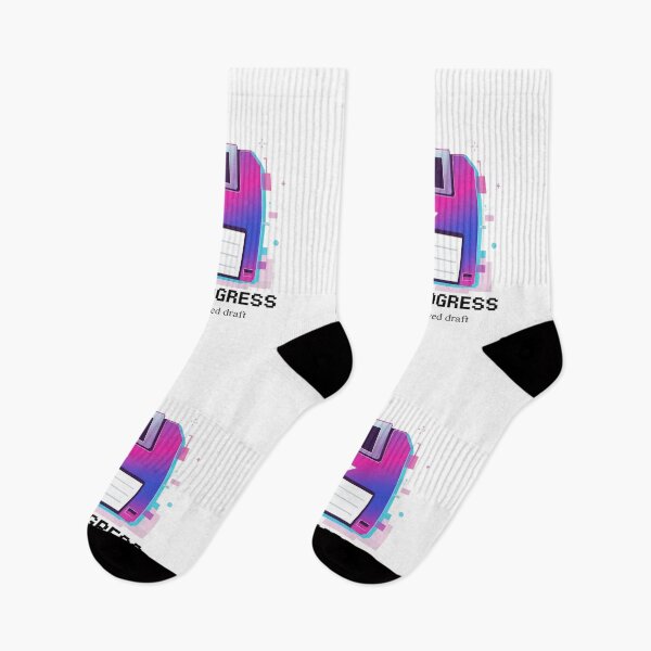 Item preview, Save Progress Retro Floppy Disk Vaporwave Art designed and sold by MonaRose_Art.