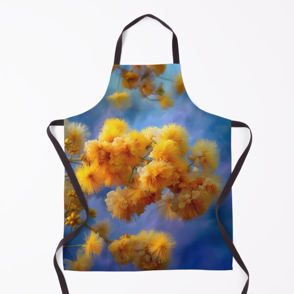 Item preview, Golden Mimosa Blooms | Vibrant Yellow Floral Art | Sun-Drenched Nature Photography designed and sold by FlowNestStudio.