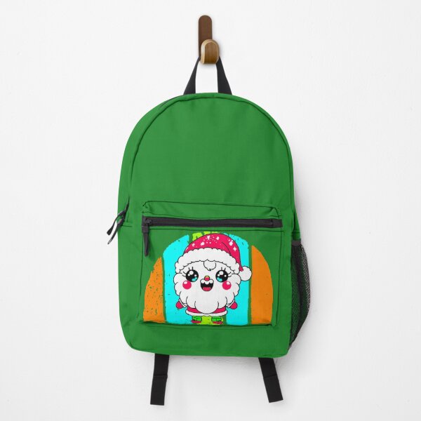 Item preview, Kawaii Colorful Santa Claus Adorable Christmas Illustration designed and sold by AstronautMerch.