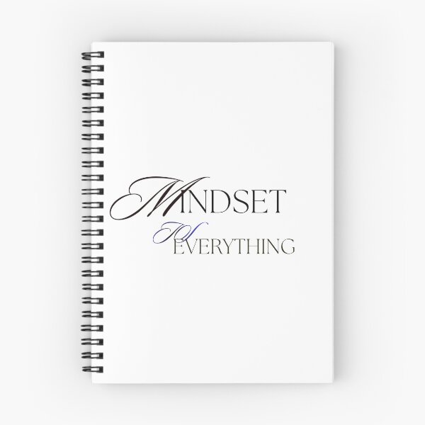 Item preview, Mindset Is Everything Motivation Quote designed and sold by Adappai.