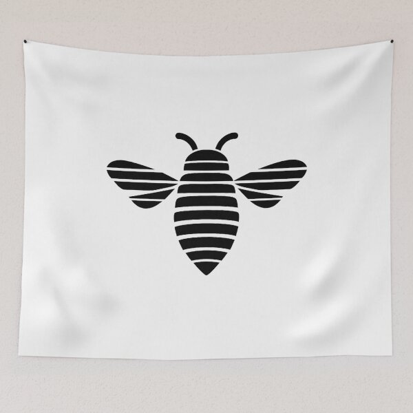 Item preview, Striped Bee Silhouette designed and sold by optimusprime39.
