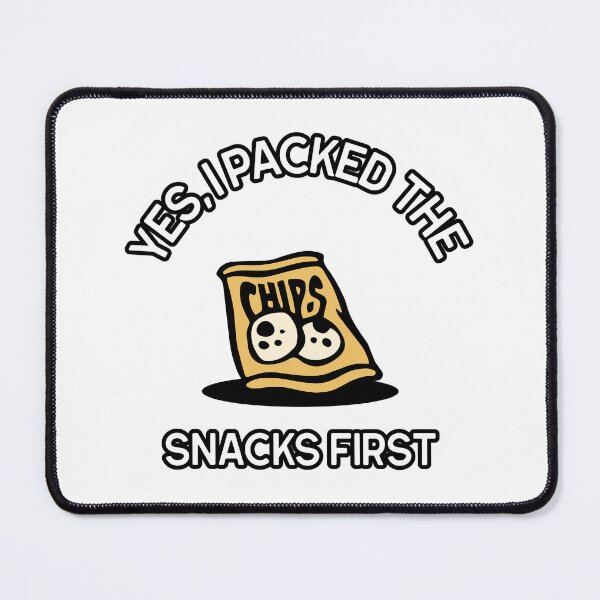 Item preview, Yes I Packed the Snacks First – Funny Travel Snack Shirt designed and sold by Homelife3.