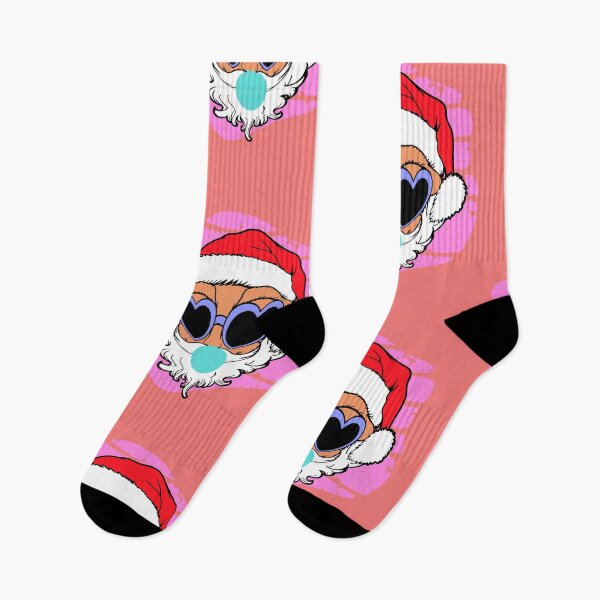 Item preview, Funny Santa Claus with Christmas Hat and Pink Aesthetic Background designed and sold by AstronautMerch.