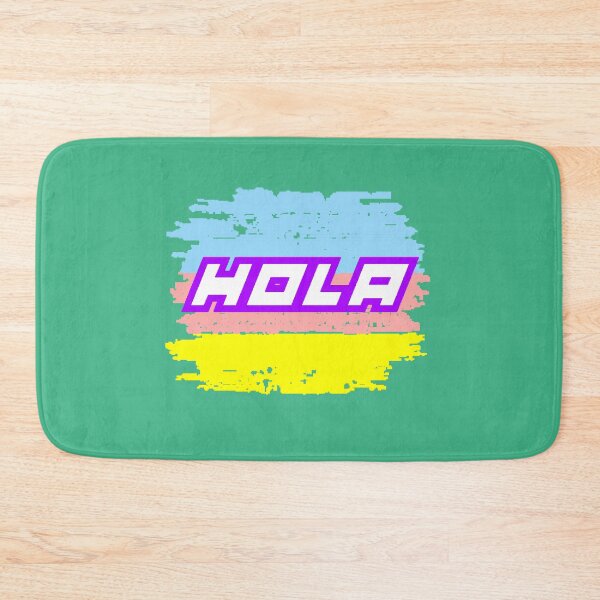 Item preview, Hello in Colorful Lettering with Vibrant Aesthetic Background designed and sold by AstronautMerch.