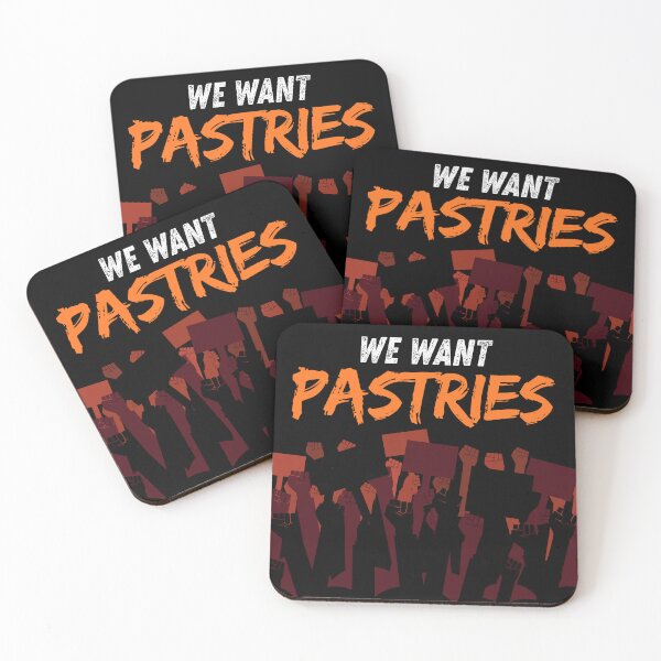Item preview, "We Want Pastries - Sweet Tooth & Bakery Art" designed and sold by DANISH_SHAIKH.