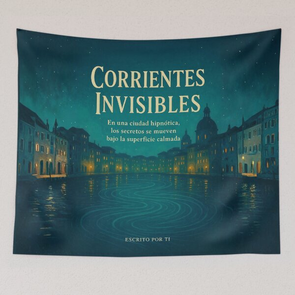 Item preview, Notebook of magical realism Invisible Currents designed and sold by Anomaly 404 Error.