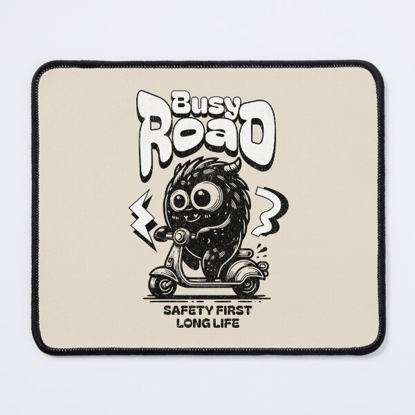 Item preview, Busy Road - Safety First - Long Life Scooter Riders designed and sold by scooterbaby.