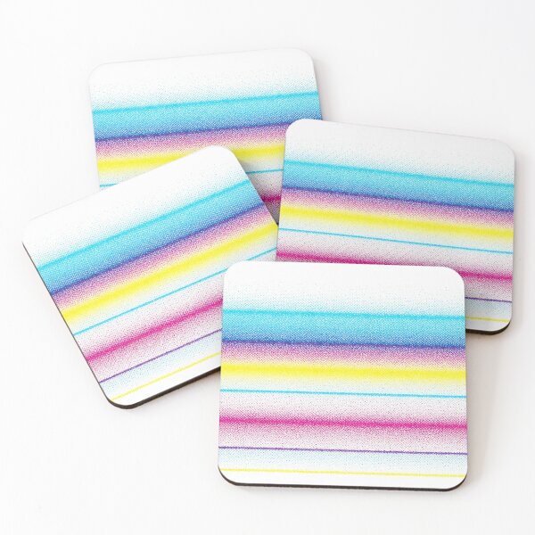 Item preview, Halftone Sunset Stripes designed and sold by Kaleidoscope Print.