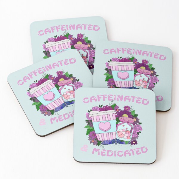 Item preview, Caffeinated & Medicated designed and sold by LeeAnnaRose96.
