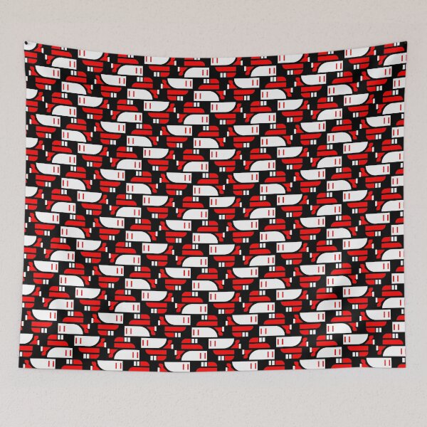 Item preview, Mechanical Flock - Escher Style Tessellation designed and sold by The Nomadic Designs.