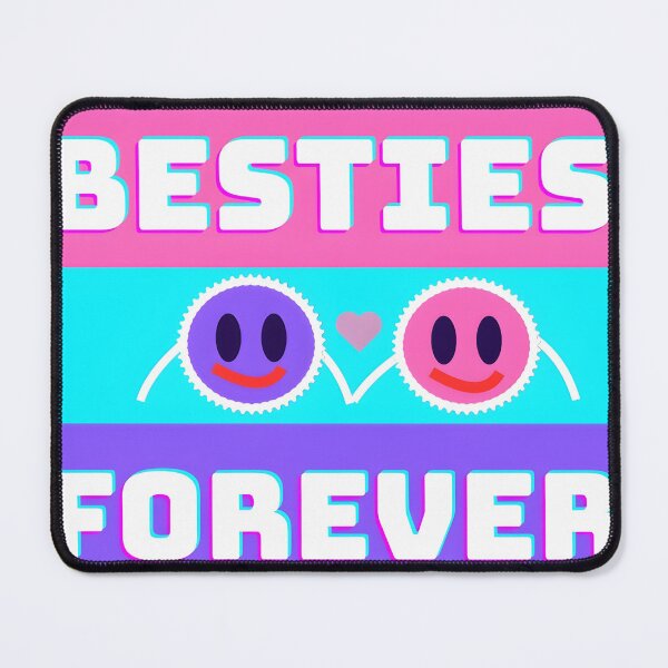 Item preview, Besties Forever Cute Friendship Design with Smiley Characters designed and sold by HopeAndHustle.