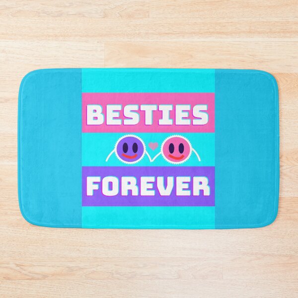 Item preview, Besties Forever Cute Friendship Design with Smiley Characters designed and sold by HopeAndHustle.