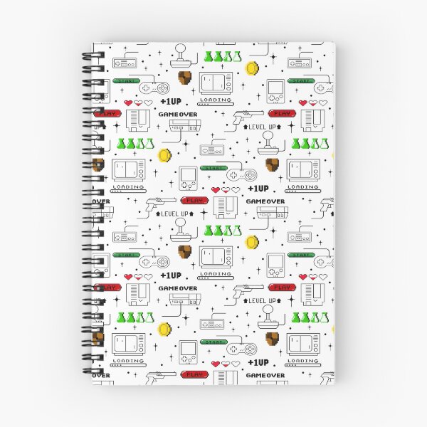 Item preview, Retro video game seamless pattern designed and sold by MLD112.