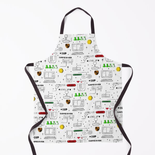 Item preview, Retro video game seamless pattern designed and sold by MLD112.