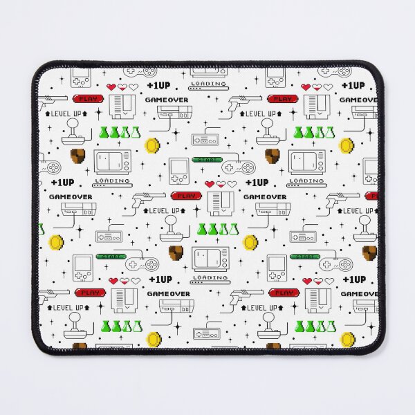Item preview, Retro video game seamless pattern designed and sold by MLD112.