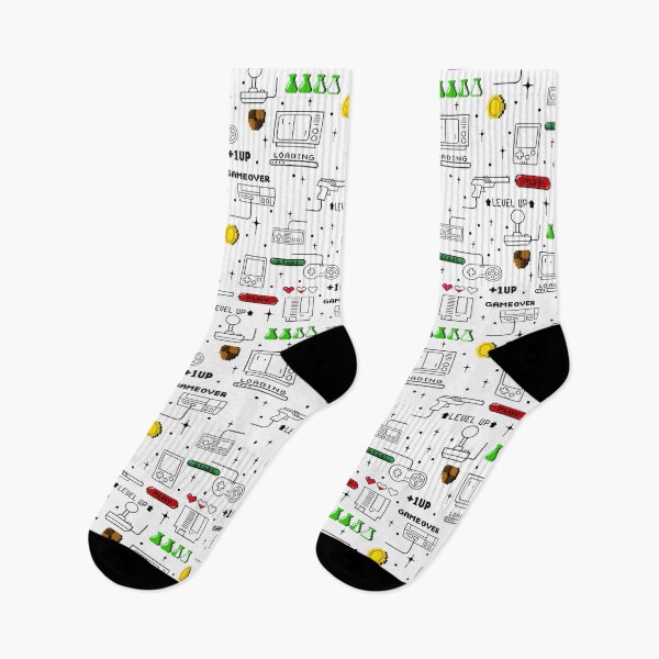 Item preview, Retro video game seamless pattern designed and sold by MLD112.