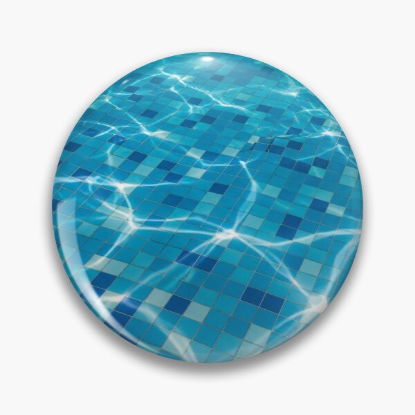 Item preview, Sunlit Pool Mosaic designed and sold by Kaleidoscope Print.