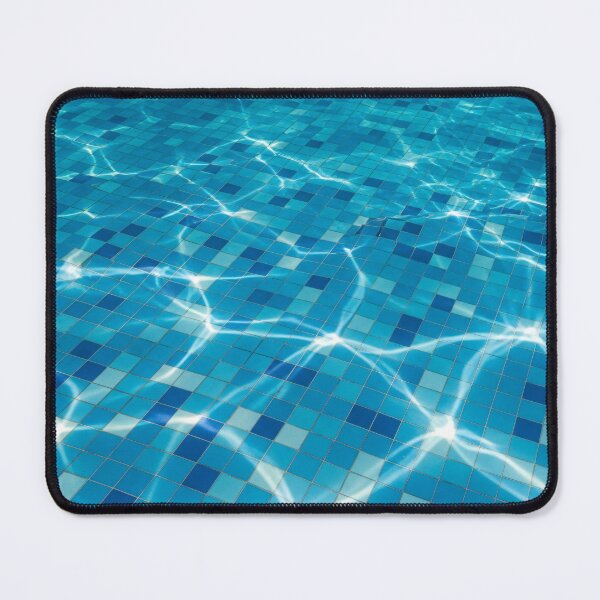 Item preview, Sunlit Pool Mosaic designed and sold by Kaleidoscope Print.