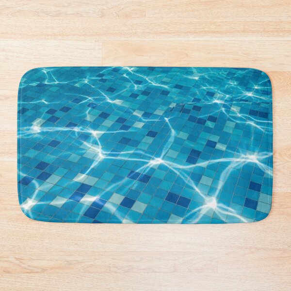 Item preview, Sunlit Pool Mosaic designed and sold by Kaleidoscope Print.
