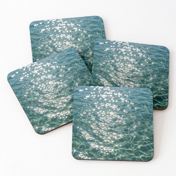 Item preview, Sparkling Sea Ripples designed and sold by Kaleidoscope Print.