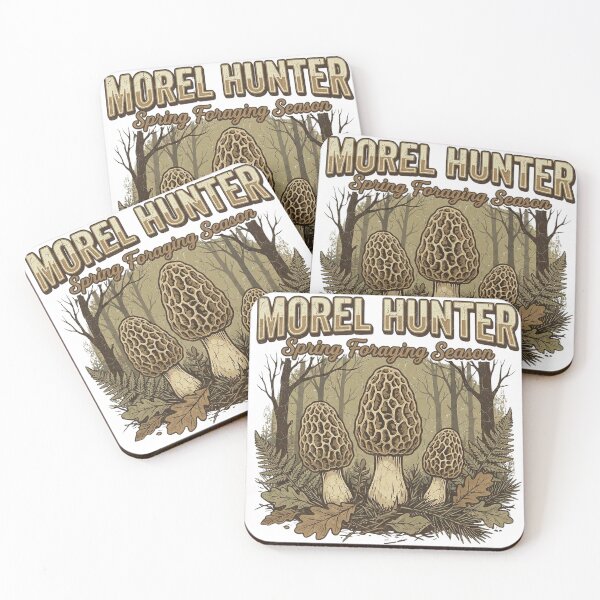 Item preview,  Morel Mushroom Hunter T-Shirt | Morel Hunting Tee | Spring Foraging Shirt | Mushroom Season Gift designed and sold by GeniePixel.