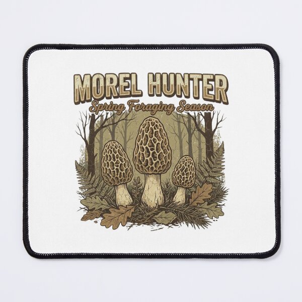 Item preview,  Morel Mushroom Hunter T-Shirt | Morel Hunting Tee | Spring Foraging Shirt | Mushroom Season Gift designed and sold by GeniePixel.