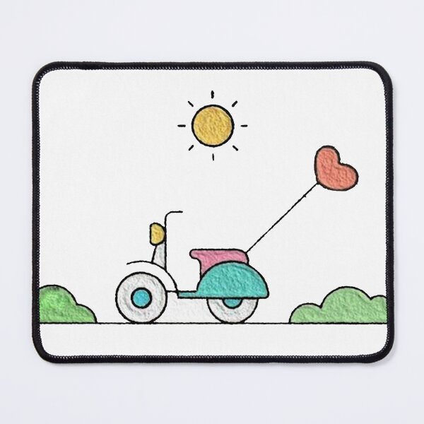 Item preview, vespa  designed and sold by Mystic & Celestial Art.
