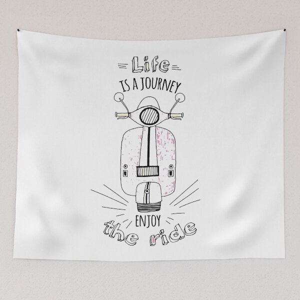 Item preview, vespa enjoy your the ride designed and sold by Mystic & Celestial Art.