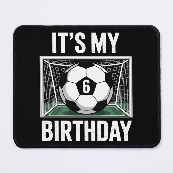 Item preview, 6 Years Old Soccer 6th Birthday Player Kids B-day Party designed and sold by AmandasHastie.
