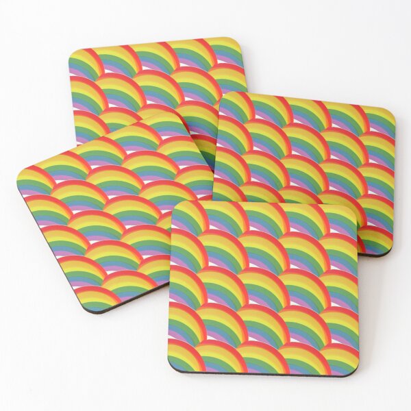 Artikelvorschau, Retro-Regenbögen - Regenbogenmuster entworfen und verkauft von LittleBettyMakes.