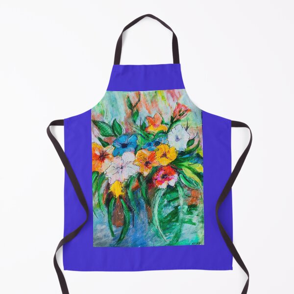 Item preview, Soft Bloom Floral Painting – Colourful Flowers Cushion Cover & Art Print) designed and sold by Nikkiart24.redbubble.com.