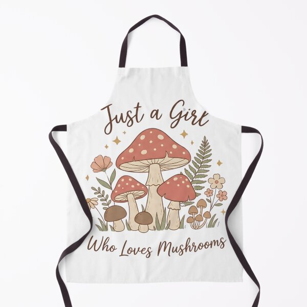 Item preview,  Just a Girl Who Loves Mushrooms Mug | Cute Mushroom Coffee Cup | Fungi Lover Gift | Foraging Mug designed and sold by GeniePixel.