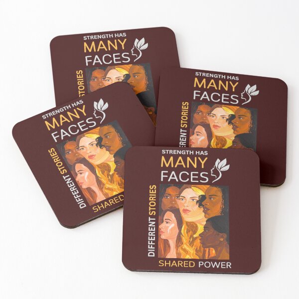Item preview, Strength Has Many Faces – Women Empowerment & Unity Art designed and sold by Innovate Light Art.