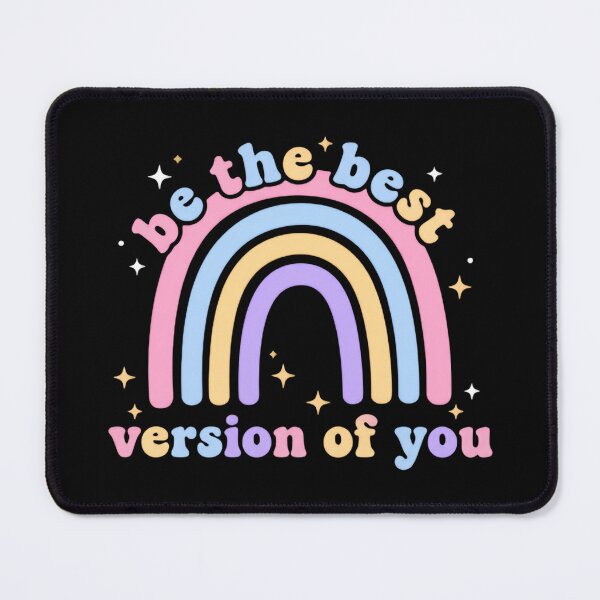 Item preview, Be The Best Version Of You Start Today Always Retro Rainbow designed and sold by Star3NowForMe.