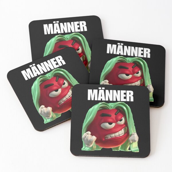 Item preview, red evil emoji men designed and sold by LayersDesign.