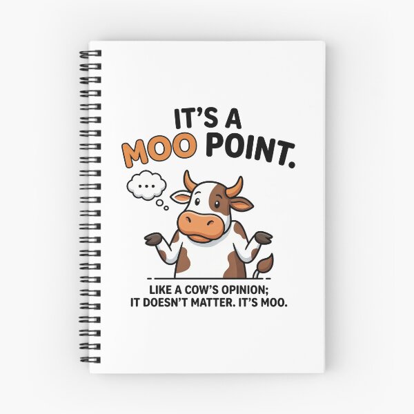 Item preview, It's A Moo Point Cow Friends designed and sold by Screen Lore.