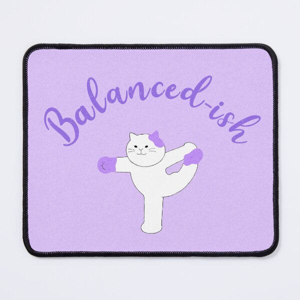 Item preview, Balanced-ish Yoga Cat Soro designed and sold by afternoon glow.