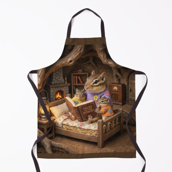 Item preview, Chipmunk Mom Reads to Her Kits designed and sold by Tridentulus.