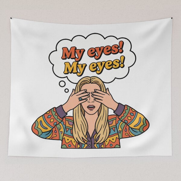 Item preview, My Eyes! Phoebe Friends Pop Art  designed and sold by Screen Lore.