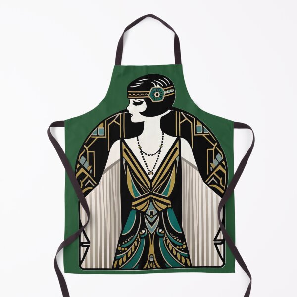 Item preview, Art Deco Flapper Pinup Roaring Twenties Glamour Print designed and sold by PinUpPizzazz.