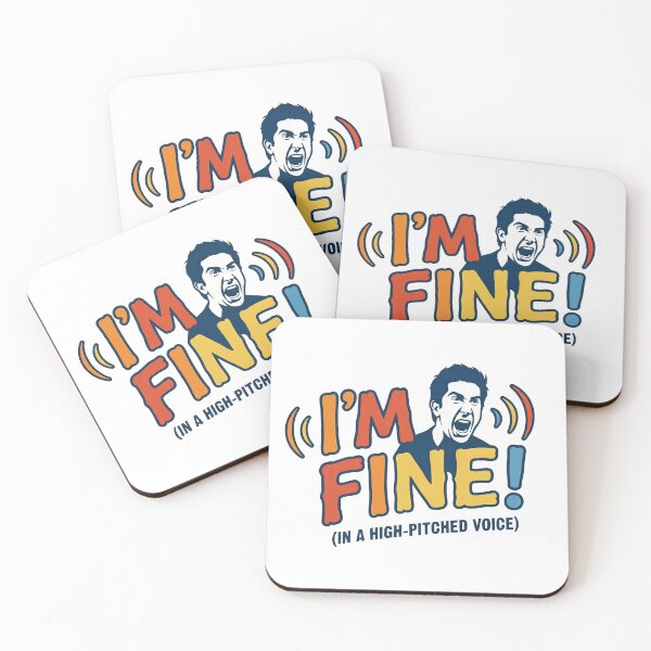 Item preview, "I'm Fine!" Friends designed and sold by Screen Lore.