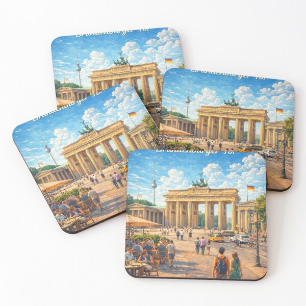 Item preview, Urban Summertime Dreams - BRANDENBURGER TOR – Berlin Greetings designed and sold by Earth Celebration Designs.