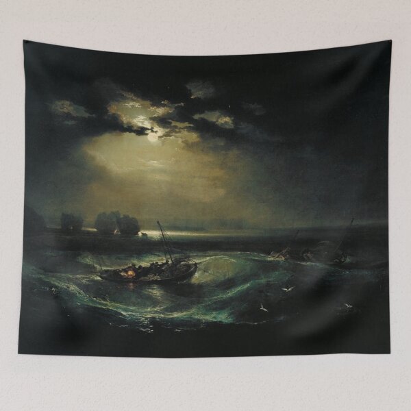 Item preview, Fishermen at sea designed and sold by SharonTheFirst.