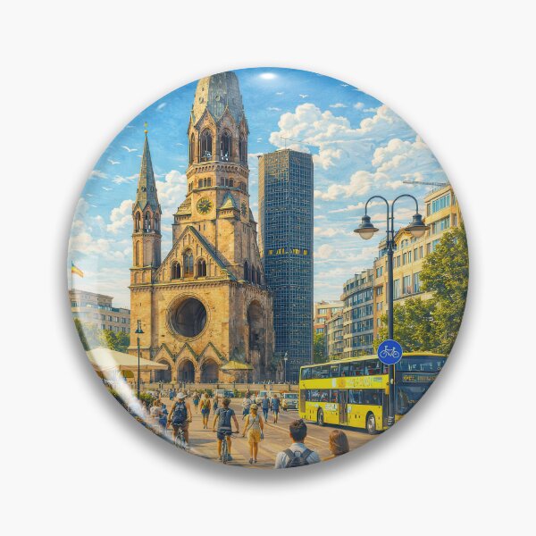 Item preview, Memorial Church – Berlin Greetings (Summertime Dreams) designed and sold by Earth Celebration Designs.