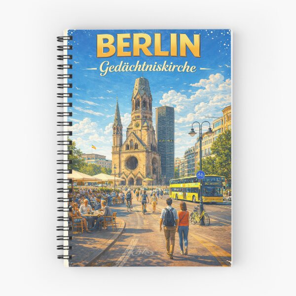 Item preview, Memorial Church – Berlin Greetings (Summertime Dreams) designed and sold by Earth Celebration Designs.