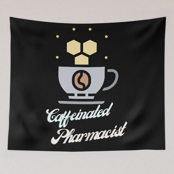 Item preview, Educated Vaccinated Caffeinated Dedicated Pharmacist Gift designed and sold by Basma Store.